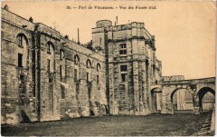 Vincennes vue des Fosses sud à Vincennes
