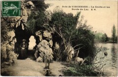 Vincennes La Grotte et les Bords du Lac à Vincennes