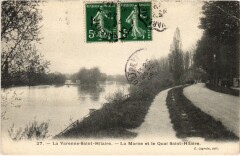 La Varenne La Marne et le Quai Saint-Hilaire