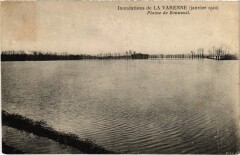 Inondation de La Varenne Plaine de Bonneuil