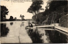 La Varenne La Marne a l'Ile Saint-Hilaire