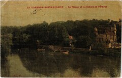 La Varenne La Marne et le Chateau de l'Etapes