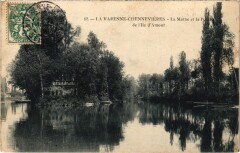 La Varenne La Marne et la pointe de l'Ile d'Amour
