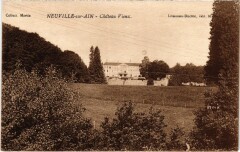 Neuville s Ain Chateau Vieux France