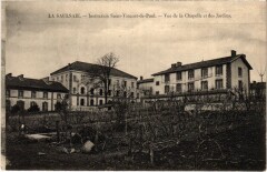 La Saulsaie Vue de la Chapelle France