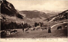 Beauregard Route du Col des Aravis a la Clusaz France à Beauregard