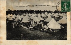 Camp de La Valbonne Vue Generale des Tentes France