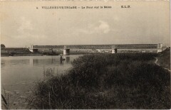 Villeneuve le Roi Le Pont sur la Seine à Villeneuve-le-Roi