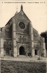 Villeneuve Saint-Georges Facade de l'Eglise à Villeneuve-Saint-Georges