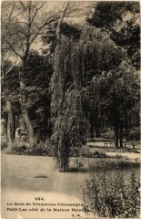 Le Bois de Vincennes Pittoresque - Petit Lac côté de la Maison Blanche -
																					94160 Saint-Mandé
																			