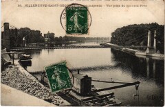 Villeneuve Saint-Georges Pont suspendu à Villeneuve-Saint-Georges