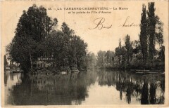 La Varenne La Marne et la pointe de l'Ile d'Amour