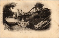 Pont de Coron sur le Rhone France