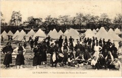 La Valbonne Vue Generale des Tentes France