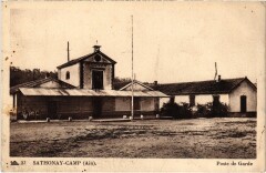 Sathonay Camp Poste de Garde France