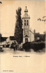 Pougny L'Eglise France à Pougny