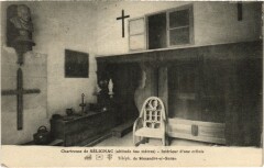 Chartreuse de Selignat Interieur d'une cellule France