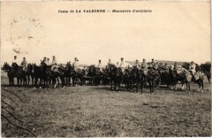 La Valbonne Manoeuvre d'Artillerie France