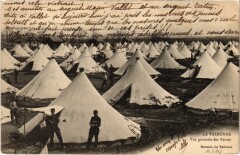 La Valbonne Vue Generale des Tentes France