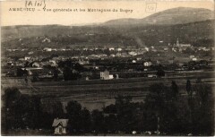 Amberieu Vue Generale et les Montagnes France