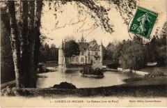 Lorrez-le-Bocage Le Chateau - Vue du Parc