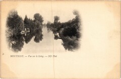 Montigny-sur-Loing Vue sur le Loing à Montigny-sur-Loing