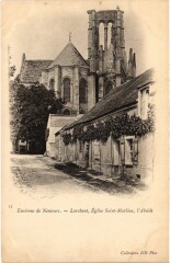 Larchant Eglise Saint-Mathieu - L'Abside à Larchant