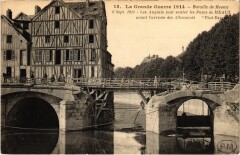 Meaux Pont - Ruines - 1904 à Meaux