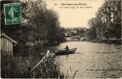 Montigny-sur-Loing Le Grand Logis - Vu de la Prairie à Montigny-sur-Loing