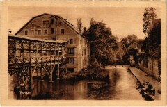 Moret-sur-Loing Le Moulin et les Laveuses