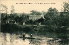 Lagny-sur-Marne Bord de Marne - Quai de la Gourdine à Lagny-sur-Marne