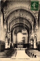Lumigny Interieur de l'Eglise -
													77 Seine et Marne
												