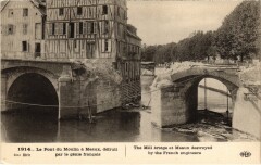 Meaux Le Pont du Moulin - Ruines à Meaux