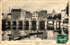 Meaux Le Pont du Marche - Vu de Face à Meaux