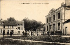 Montceaux-les-Meaux Place de la Mairie à Meaux
