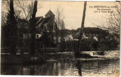 Montigny-sur-Loing Vue d'Ensemble vers la Vanne Rouge à Montigny-sur-Loing