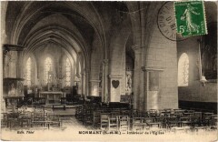 Mormant Interieur de l'Eglise à Mormant