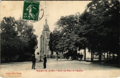 Nangis Un Coin du Parc et l'Eglise -
																					77370 Nangis
																			