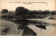 Joinville Debouche du Canal de Saint-Maur