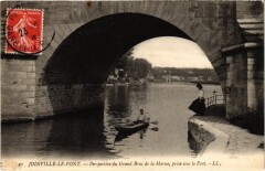 Joinville Perspective du Grand Bras de la Marne