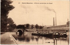 St Maurice Entree souterraine du Canal -
													94 Val de Marne
												