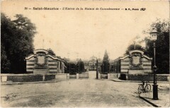 St Maurice Entree de la Maison de Convalescence