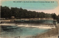 Maisons Alfort Les Bords de la Marne et le nouveau Barrage à Maisons-Alfort