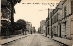 St Mande Avenue Sainte-Marie