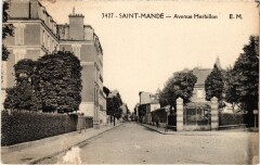 St Mande Avenue Herbillon -
													94 Val de Marne
												