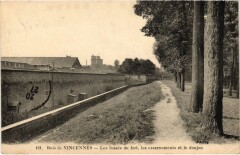 Vincennes Les fosses du fort à Vincennes