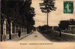 Limeil Brevanne Grande Rue et Avenue de Clarmont