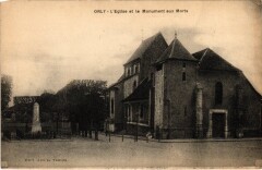 Orly Eglise et le Monument aux Morts