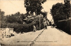 Fontenay La Fontaine et la Rue des Carreaux