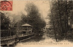 St Maurice vue sur le petit bras de Marne -
													94 Val de Marne
												